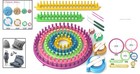15-piece Knitting Loom Kit With Pompom Maker  Ideal For Beginner Crafts