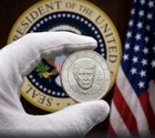 President Trump Dollar 2026 Commemorative Coin Non Privy  in Hand Ready To Ship 