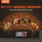 Vevor Hot Box Food Warmer 5-tier Concession Warming Cabinet Water Tray For Pizza