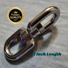 T316 Stainless Steel Swivel Dual Eyelet  M12 Swivel 5 Heavy Duty 5 Inch Long