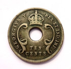 East Africa 1913 10 Cents