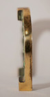 Vintage Miniature Brass Lucky Horseshoe Patina
