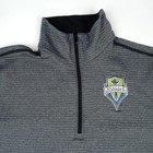 Adidas Seattle Sounders Fc 1 4 Zip Pullover Sweatshirt Mls Soccer Women s Xl
