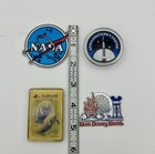 Lot Of 4 Vintage Florida Souvenir Magnets-disney- Nasa- Sea World- Kennedy Space