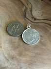 1800   s Love Token Initial Hdb Engraved  Silver Coin Us