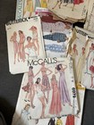 Lot Of  45  Vintage Sewing Pattern Lot Mccalls Butterick Simplicity