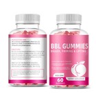 1-3 Pack 60 Capsules Bbl Gummies  Women s Butt Lift Gummies  Vegetarian Gummies