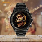 Metallica Black Stainless Steel Watch Gne 3040 Present Box Included Us Stock