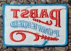 Pabst Powered Racing  Pbr Beer Vintage Embroidered Patch