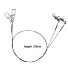 Heavy Tensile 2x Fishing Titanium Wire Leader Line For Catching Predatory Fish