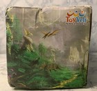 New  Sealed  Toyvelt 50 Piece Dinosaur Play Set W  Mat  Trees  Rocks - Age 3 