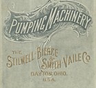 Antique Stilwell-bierce   Smith-vaile Co Dayton Oh Steam Pumping Machinery 