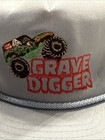 Rare Vintage Powder Blue Signed Grave Digger Hat - Only One Available On Ebay