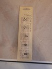Vintage Red Heart Bent Latch Rug Hook Coats   Clark Art 6697 Nos Wood Handle