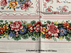 New  hooked On Hankies  Rjr Cotton Fabric Panel   Quilt Pattern