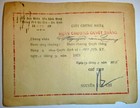 Citation - Hu  n Ch    ng Quy   t Th   ng - Signed Nguyen Van Chi - Vietnam War - C 504