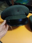 Lot Of 3 Vintage Military Uniform Hats Used See Pics