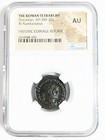 Diocletian Roman Empire Ad 284-305 Ngc Au Aurelianianus Soldier Spear Victory
