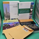 California Real Estate Book Lot Of 7 Courses Escrow Mortage And Practice Set 