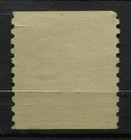 Us  1916 Used perf 10 Vertically Coil Stamps Are 22mm high George Washington 