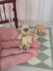 Dollhouse Miniature Stitched Jointed Mohair Teddy Bear Anna Braun South Africa