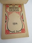 1914 Household Calendar By Barse   Hopkins
