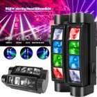 8led Rgbw Spider Beam Moving Head Stage Lighting Dmx Dj Party Disco Lights Us