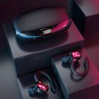 Bluetooth Headsets Wireless Earbuds Earphones Ear Hook Touch Control For Iphone