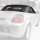 Fit Toyota Mr2 Spyder 00-07 Convertible Sailcloth Soft Top   Heated Glass Black
