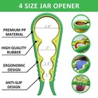 Jar Opener Set  5 In 1 Bottle Lid Opener W rubber Jar Gripper Pad For Weak Hands