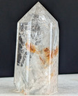 Garden Quartz Tower Point Clear Crystal Gemstone Wand Chakra
