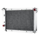 3row Radiator Shroud Fan Fit Ford Mustang Fairlane Torino Ltd Cougar V8 1971-73