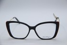 New Salvatore Ferragamo Sf 2850 051 Black Gold Authentic Frames Eyeglasses 54-15