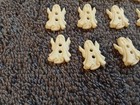 Jesse James Dress It Up Flatbacks buttons - New - Set Of 15 Ghost Buttons 2 Hole