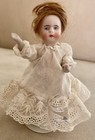 Antique Bisque Porcelain Mignonette Miniature German Dollhouse Doll 4 75   