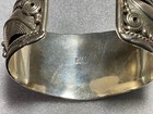 Vintage Navajo Sterling Silver Cuff Bracelet-signed Artist Dm