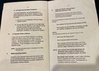 Vintage Nyct Bus Operators Radio Manual- 1990