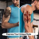 Temporary Tattoos Arm Body Tattoo Sticker Half Sleeve Fake Waterproof Art