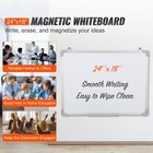 Magnetic Whiteboard Dry Erase Board 24  X 18  Wall Mounted For Office