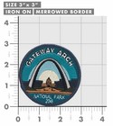 Gateway Arch National Park  Patch Iron-on Applique Souvenir Gift