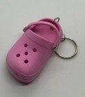 Brand New Mini Shoes Sandals Keychain Unisex Key Novelty gift Pink