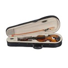 New 1 8 Size Acoustic Violin Case Bow Rosin Natural Finish Durable