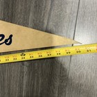 Vintage 1970s New York Yankees Mlb Baseball Full Size 30  X 12  Pennant Flag