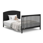 Graco Bellwood 5-in-1 Convertible Crib   Changer With Drawer  black 
