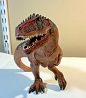 Schleich Dinosaur Giganotosaurus Toy Figure Model 15010 Moveable Jaw Euc
