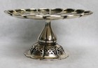 Wonderful Tiffany   Co Sterling Silver Gw Reticulated Compote