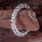 Solid 14k White Gold Moissanite Full Eternity Wedding Band Round Cut 2 Ct Vvs1