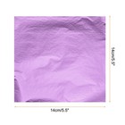 Leaf Foil Sheet  Light Purple Leaf Papers  5 5 X 5 5inch For Art