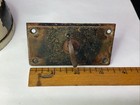 Antique Vintage Old Twist Turn Key Doorbell Door Bell Ringer Working Brass Coppe