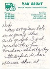 Johnnie Druze   Signature   Autograph Note Signed